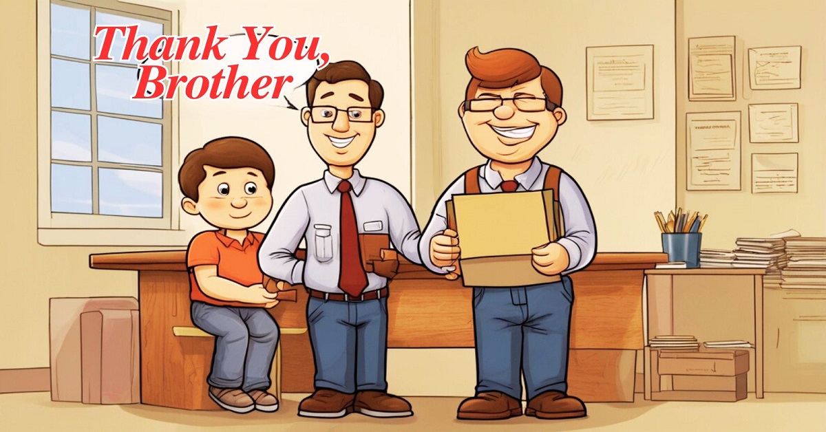 60+ Thoughtful Ways to Say Thank You, Brother