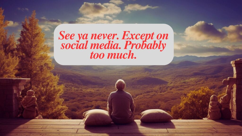 Funny senior quotes