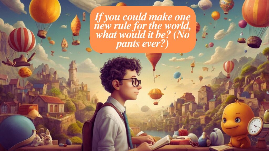 Funny questions to ask kids