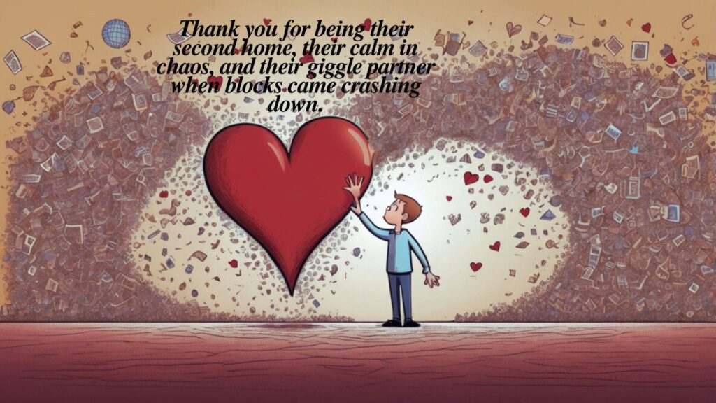 Thank You Note to Daycare Teacher