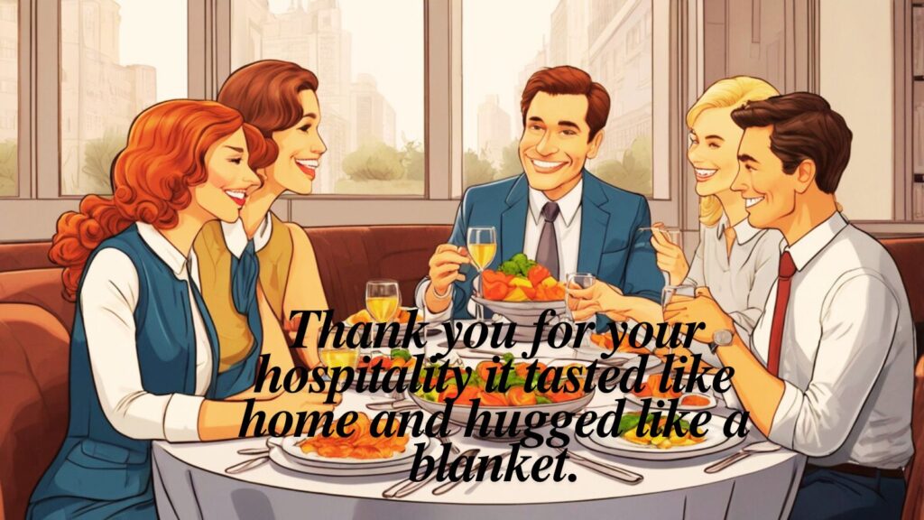 Thank You for Dinner