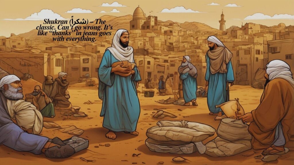 Thank You in Arabic