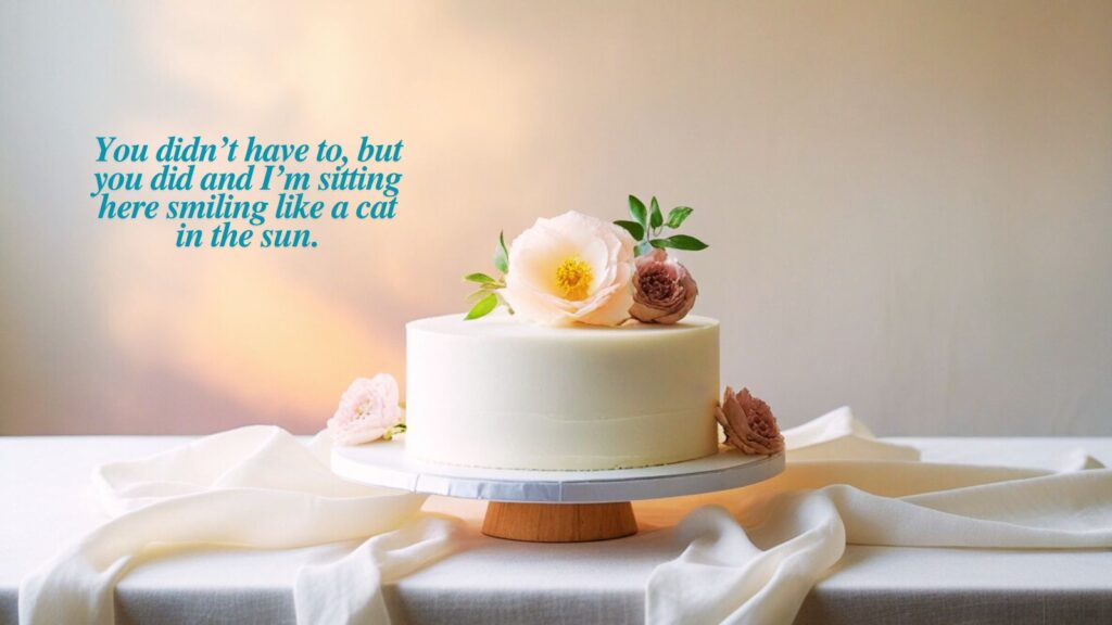 Thank you for the thank you card