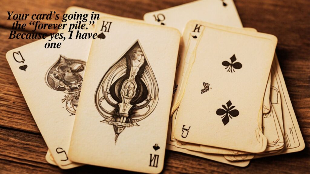 Thank you for the thank you card