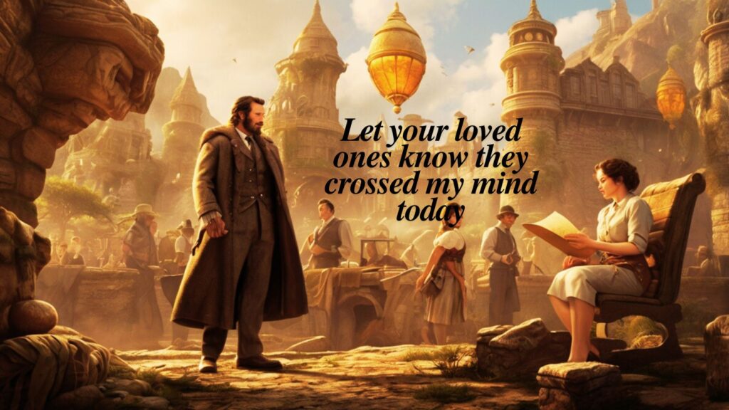 Give my regards to the family
