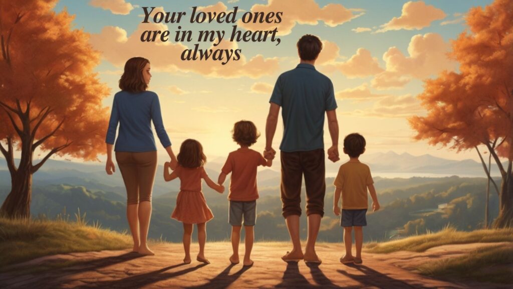 Give my regards to the family
