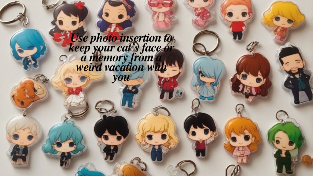 Custom acrylic keychains