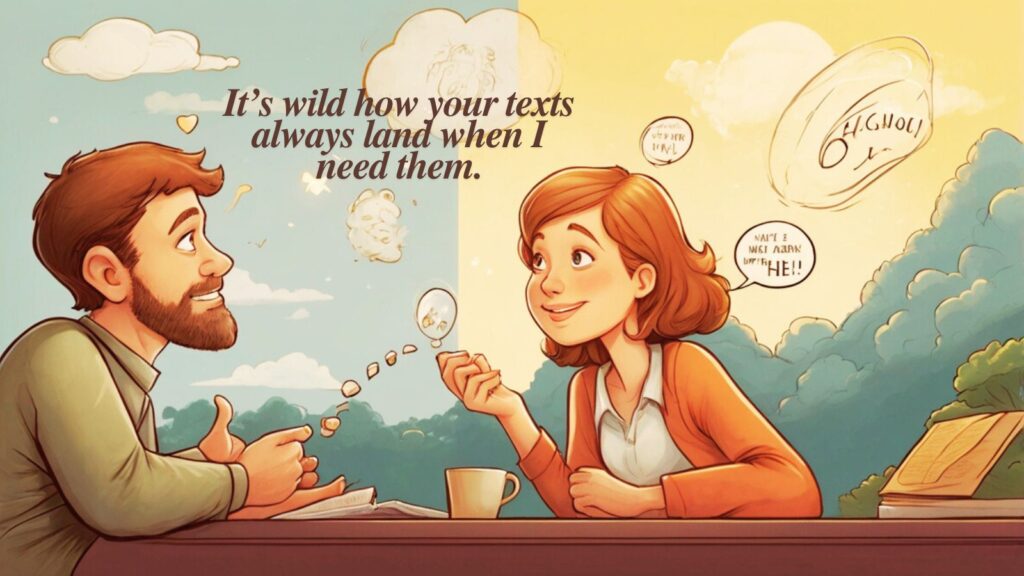 Flirty Response to Thinking of You