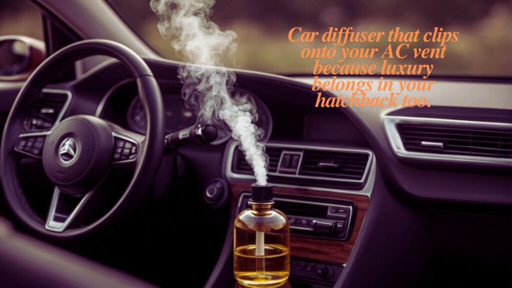 Aromatherapy diffuser