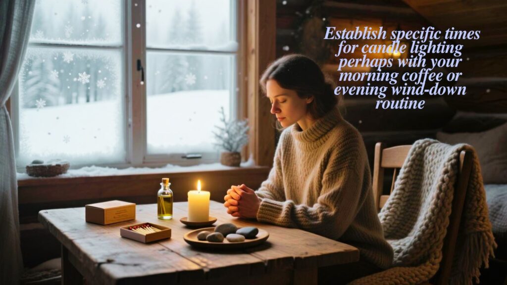 Winter candles