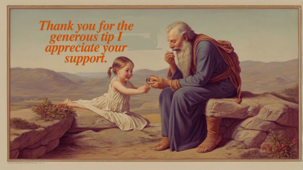 Thanks for the Tip To Show Appreciation
