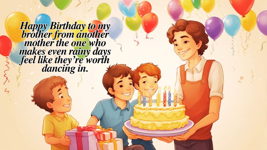 Happy Birthday Brother From Another Mother