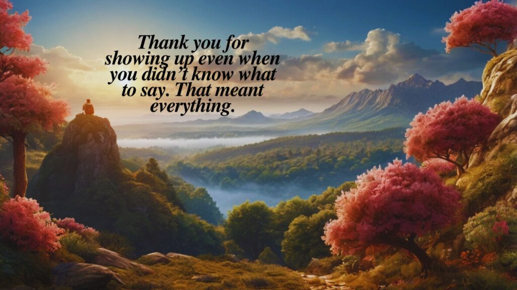 Thank You after Funeral