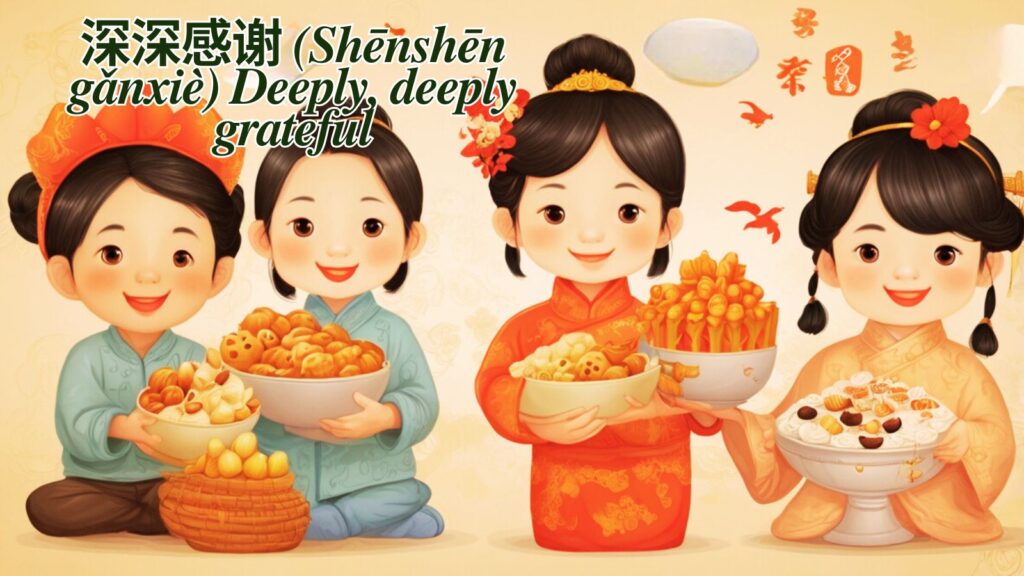 Thank you in Chinese