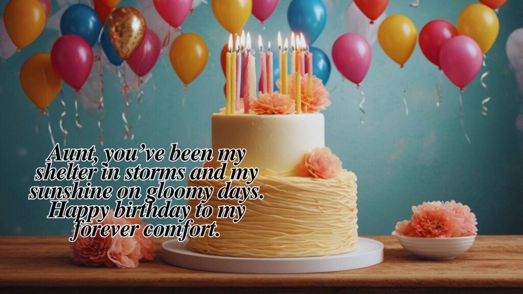 Birthday Wishes for Aunt