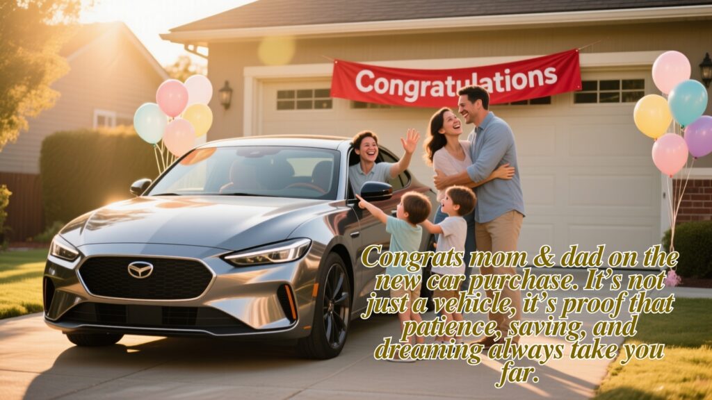 Heartfelt car wishes