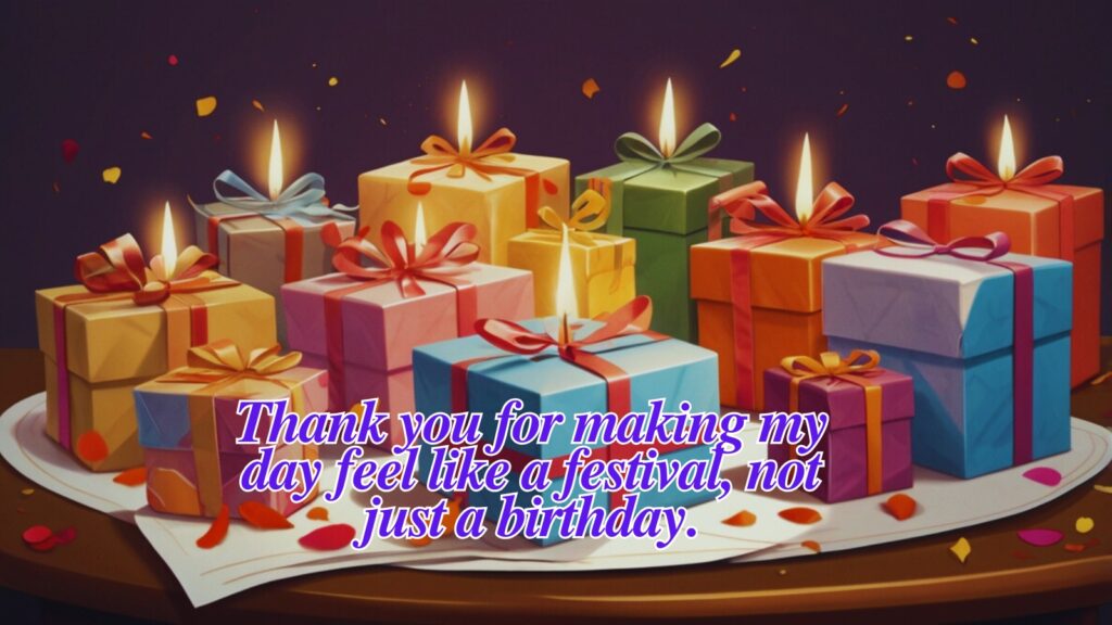 Thank you to Birthday Wishes on Facebook