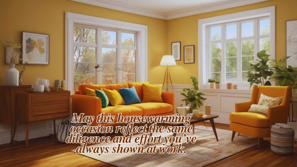 Housewarming wishes