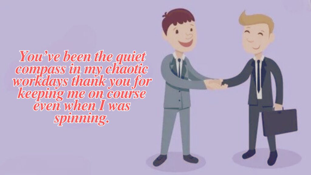 Thank You Card for Boss