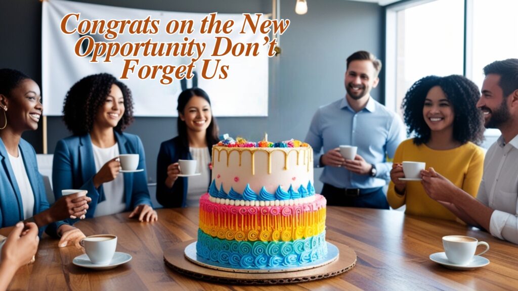 Farewell Wishes On Cake