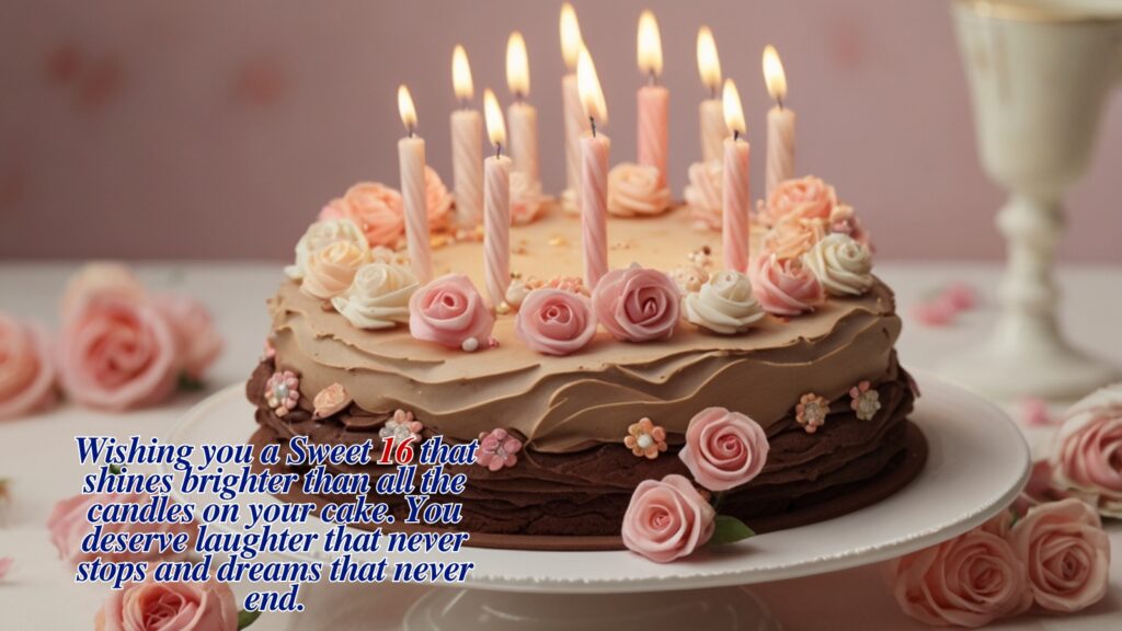 Happy Sweet 16 Birthday Wishes