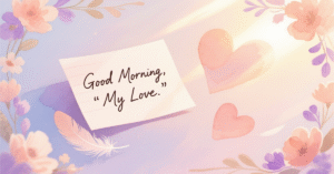 130+ Good Morning Paragraphs for Her Starting the Day with Love and Positivity