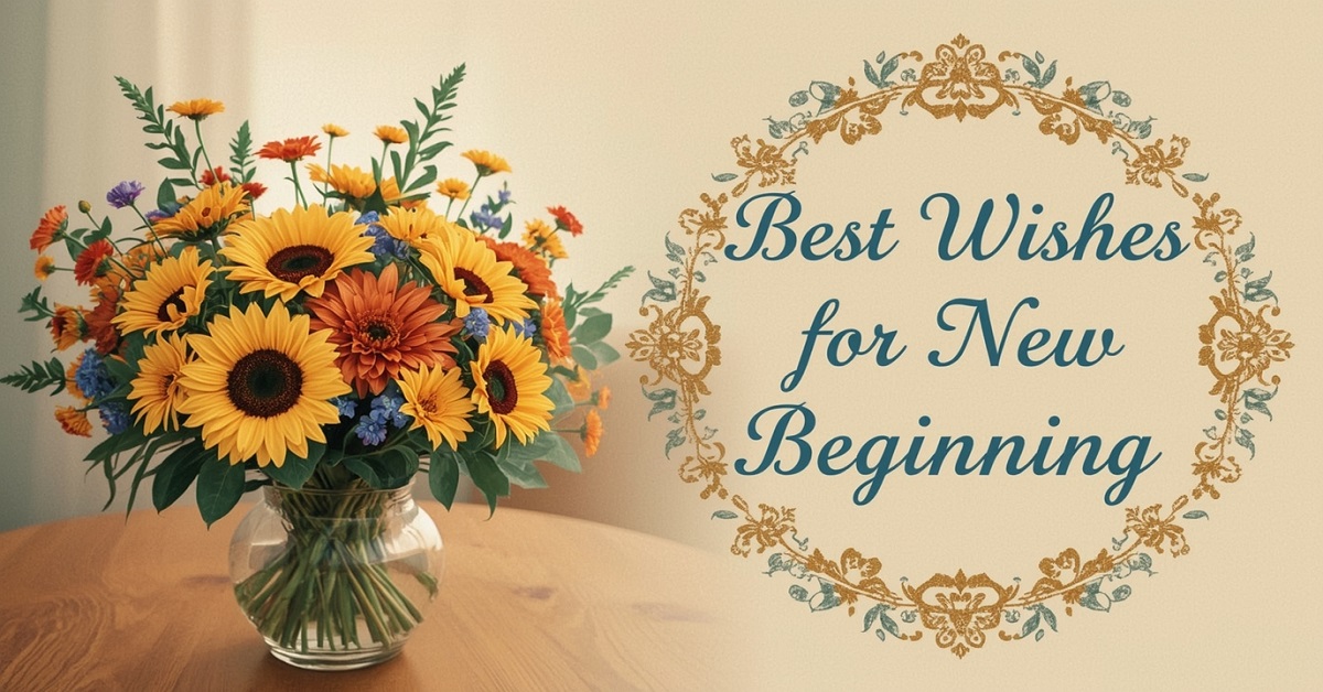 50+ Light-Hearted Best Wishes for New Beginning for Loved Ones