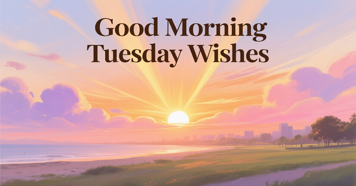 70+ Good Morning Tuesday Wishes to Uplift Your Day