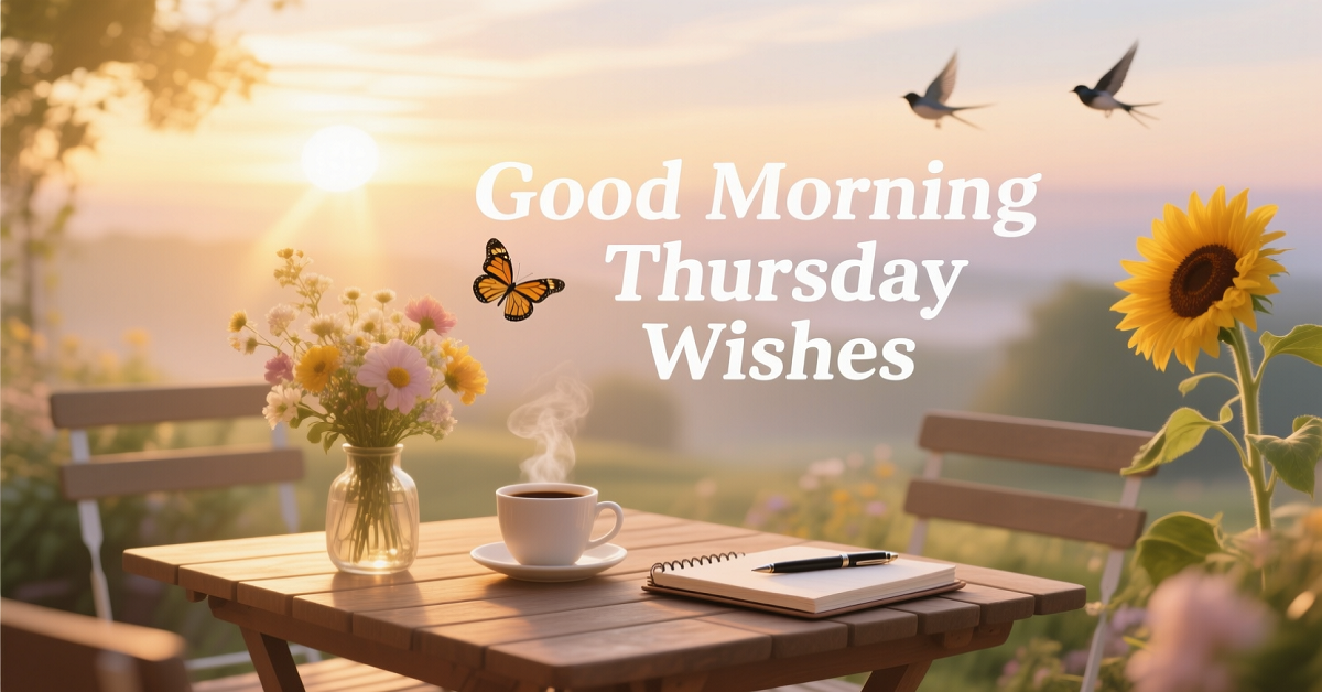 80+ Good Morning Thursday Wishes