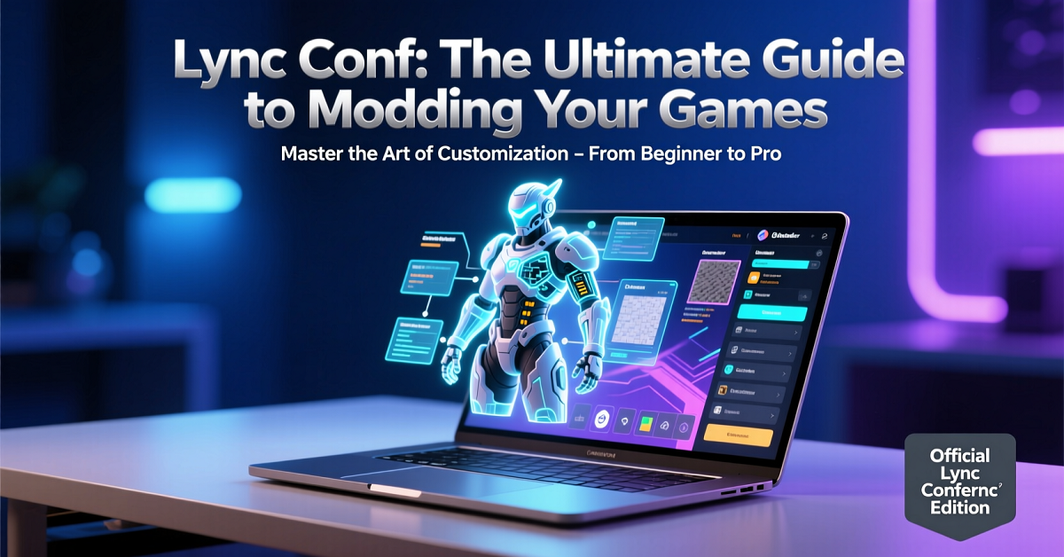 Game Mods Lync Conf The Ultimate Guide to Modding Your Games
