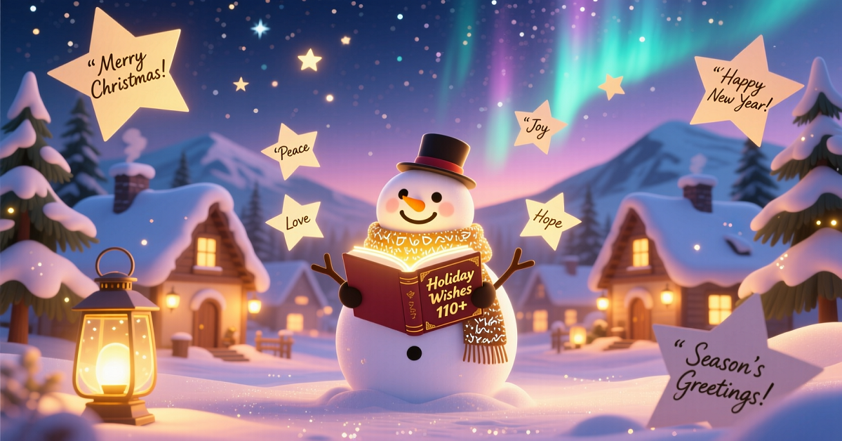 Holiday Wish Generator 110+ Festive Wishes & Greetings