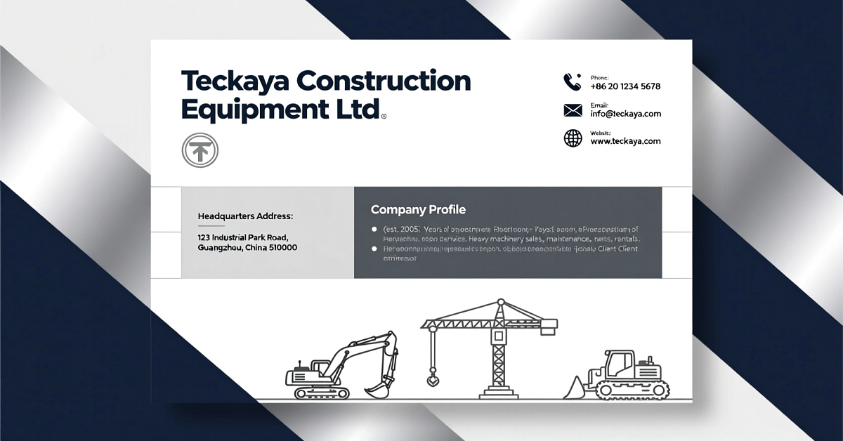 Teckaya Construction Equipment Ltd Management Address, Contact Info & Complete Company Profile