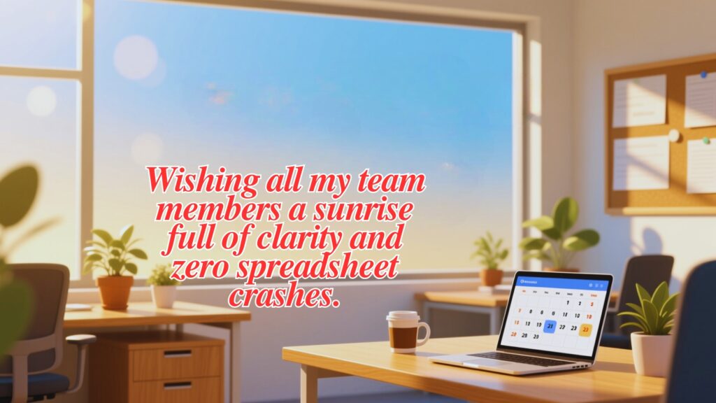 Good Morning Everyone 