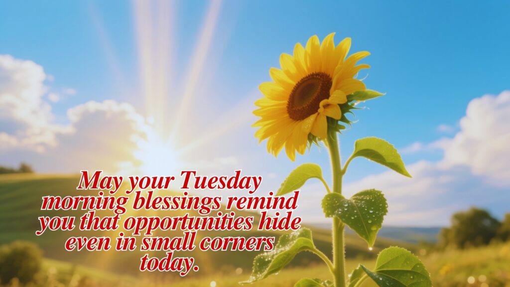Good Morning Tuesday Wishes